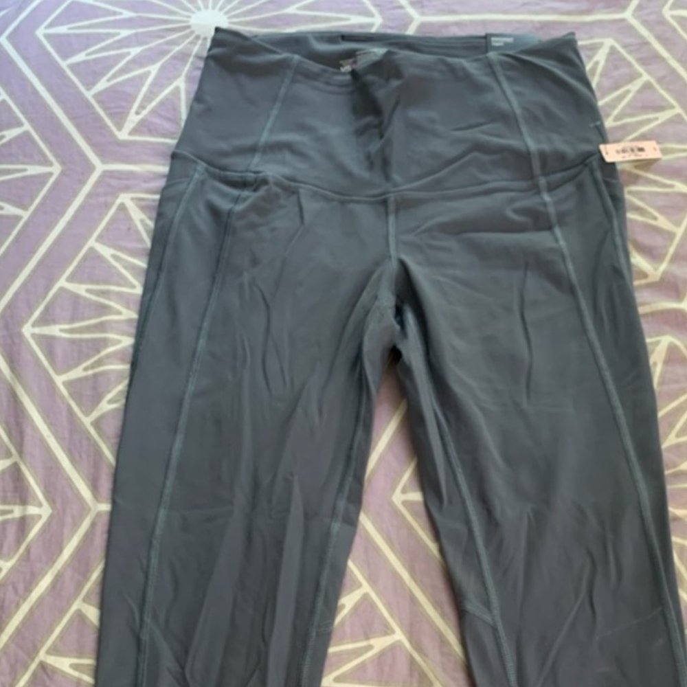 Gray Active Leggings